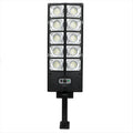 ForKumi 150W solar motion light outdoor with multiple LED panels and adjustable mounting arm
