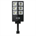 ForKumi 150W solar motion light outdoor with six LED panels and adjustable mounting bracket