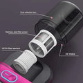 ForKumi allergen vacuum cleaner for dust mites showing dust collection box and HEPA filter element