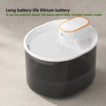 ForKumi automatic pet water fountain with long battery life lithium battery and sensor mode