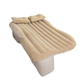 ForKumi car air mattress with pump in beige for comfortable travel and sleeping inside the car