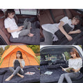 ForKumi car air mattress with pump used in car backseat for comfortable resting and camping