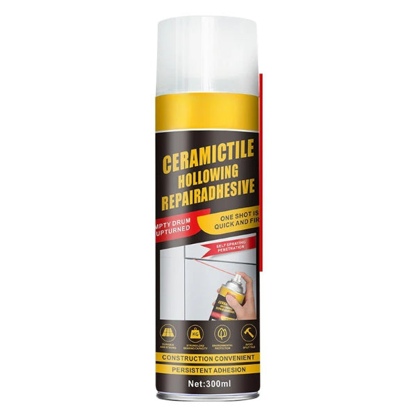 ForKumi fast curing tile adhesive spray can for ceramic tile hollowing repair and construction