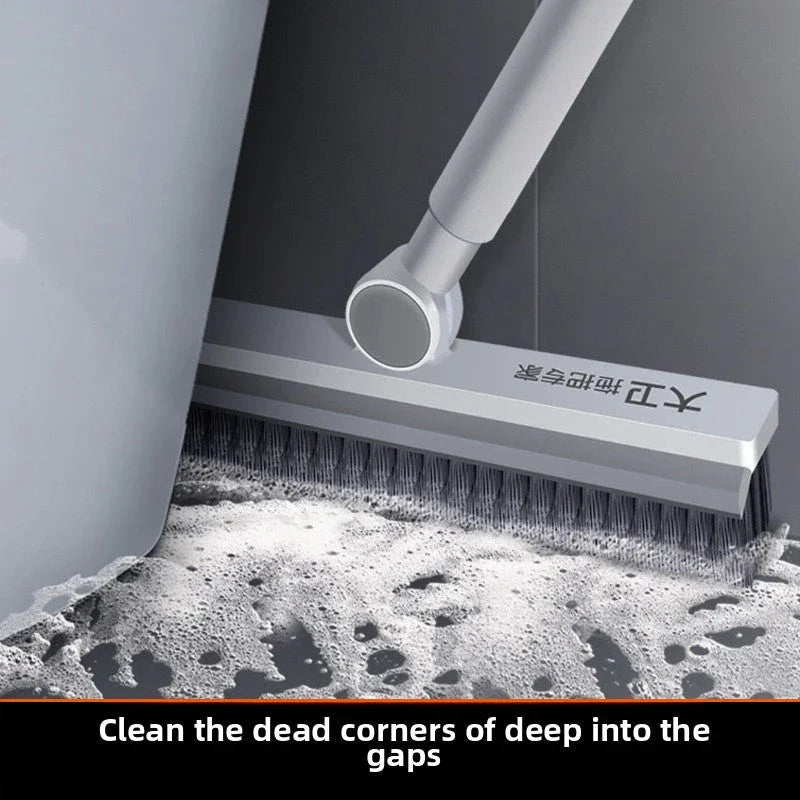 ForKumi easy-to-use toilet brush for deep cleaning with angled bristles cleaning corners