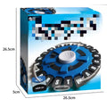 ForKumi educational spelling games for kids blue and black circular letter puzzle toy