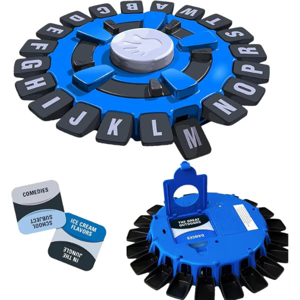 ForKumi educational spelling games for kids toy series with blue circular letter board and category cards