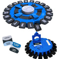 ForKumi educational spelling games for kids toy series with blue circular letter board and category cards