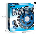ForKumi educational spelling games for kids with letter tiles and a rotating blue game board