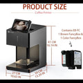 My Store custom coffee art printer with dimensions 41 cm height 27 cm width and 34 cm depth and included color FancyBox cartridges