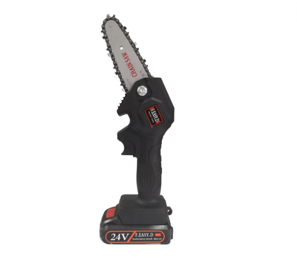 ForKumi 6 inch cordless chainsaw kit with 24V battery for efficient and portable cutting