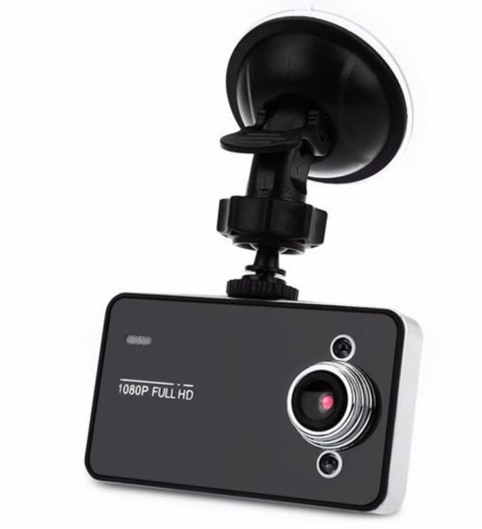 ForKumi 1080p dash cam with suction mount for car windshield recording in full HD