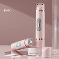 ForKumi pink 2-in-1 hair remover for women with dual-headed design for efficient hair removal
