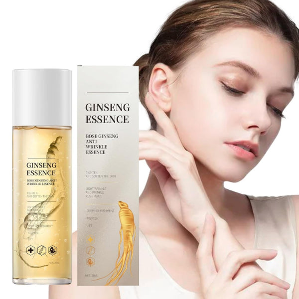 ForKumi Ginseng Essence bottle and box for age defying face cream with anti-wrinkle benefits