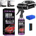 Avis nano car scratch repair spray kit with 3 in 1 high protection coating spray bottle, microfiber cloth, and applicator sponge