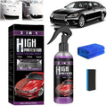 Avis nano car scratch repair spray kit with 3 in 1 quick coating spray, microfiber cloth, and applicator sponge