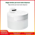 ForKumi cat water dispenser with TDS monitor smart wireless pet water fountain in white