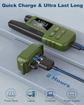ForKumi safe dog training collar with quick charge feature and long battery life shown charging