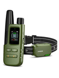 ForKumi safe dog training collar with adjustable remote control and LED display for effective pet training