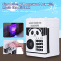 ForKumi kids ATM piggy bank with panda design password lock music deposit tank and large storage