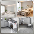 ForKumi large flat mop set cleaning various home series rooms including living room bedroom kitchen and bathroom