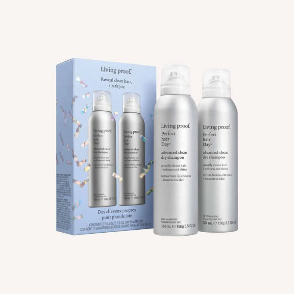 Avis MIT dry shampoo spray Living Proof Perfect hair Day advanced clean 184 ml bottles with packaging