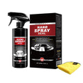 ForKumi nano ceramic car spray with protective sealant bottle, box, and yellow microfiber cloth