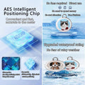 ForKumi no monthly fee pet GPS tracker with AES intelligent chip and waterproof design for accurate pet tracking