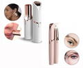 ForKumi portable facial hair remover kit with rose gold and white compact design for precise hair removal