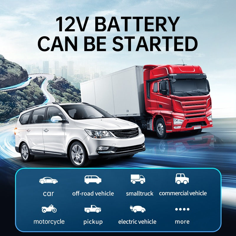 Avis portable jump starter with air compressor for cars trucks motorcycles and electric vehicles