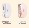 ForKumi portable nail clipper in white and pink compact design for easy home use