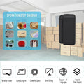 My Store portable pocket label printer in black with operation step diagram and key features icons
