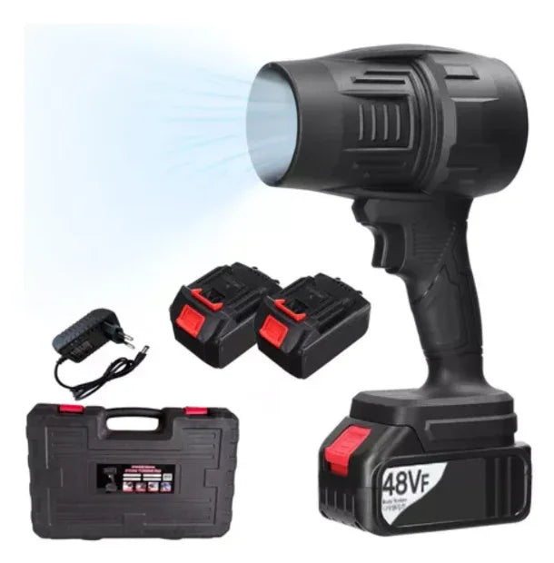 ForKumi cordless blower vacuum with batteries and charger kit including carrying case