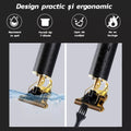 ForKumi professional beard trimmer with ergonomic design, water-resistant and easy to clean blade