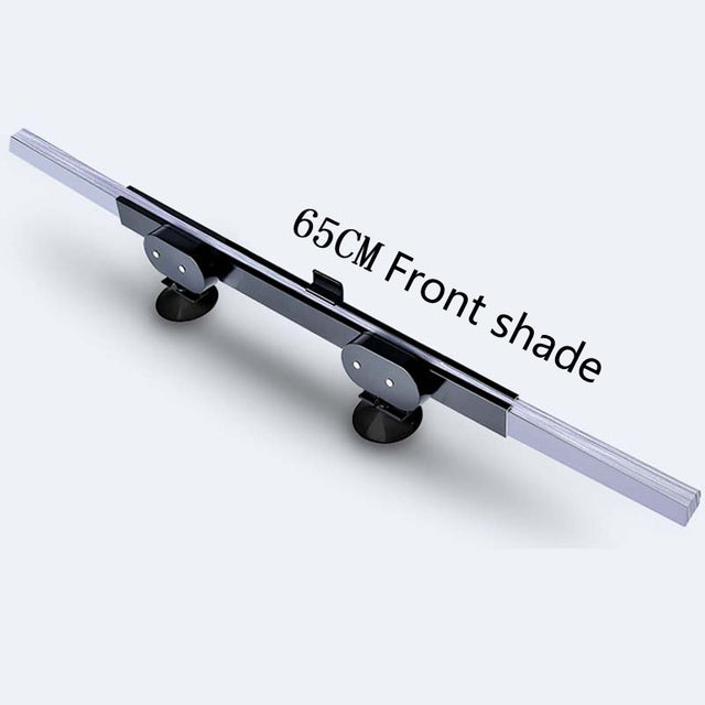 ForKumi retractable car sunshade 65cm front shade with suction cups for windshield