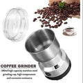 ForKumi small electric grinder for home with 300ml stainless steel grinding cup and high corrosion resistance