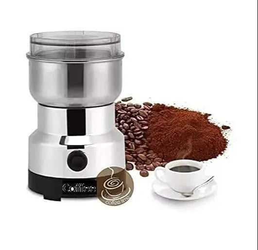 ForKumi small electric grinder for home with stainless steel body grinding coffee beans