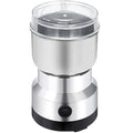 ForKumi small electric grinder for home with stainless steel body and transparent lid