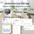 ForKumi smart self-cleaning litter box with app for real-time cat health tracking and insights