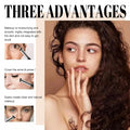 Avis under eye corrector for dark circles showing makeup application and benefits for moisturizing and covering acne