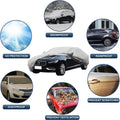 ForKumi universal car cover waterproof protecting car from snow, rain, UV, dust, scratches, and leaves