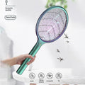 ForKumi USB bug zapper with stand in green handheld design eliminates mosquitoes and flying insects