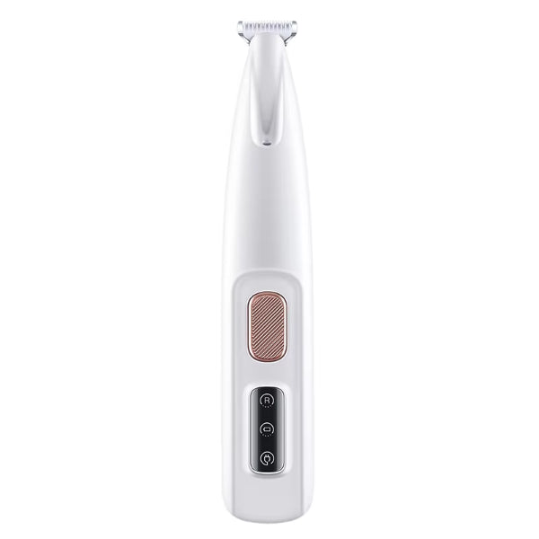 ForKumi white professional pet grooming clippers with ergonomic design and easy control buttons